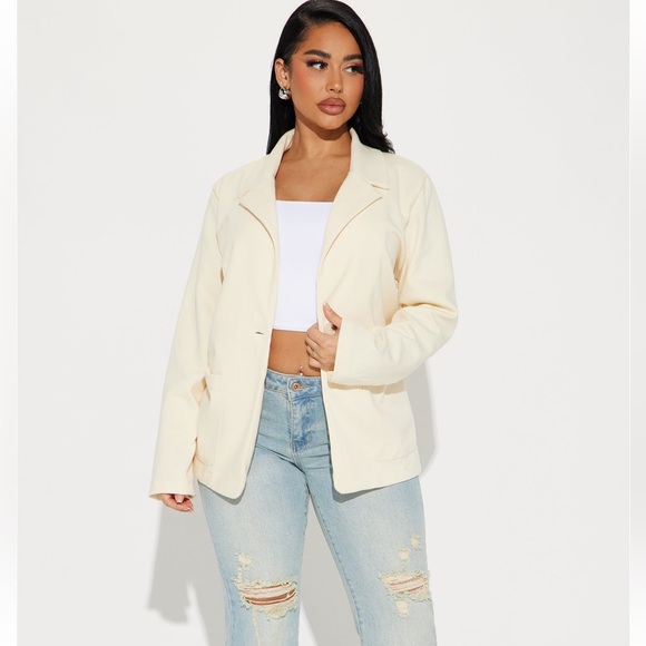 Cream blazer - Picture 2 of 5